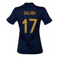 Francúzsko William Saliba #17 Domáci Ženy futbalový dres MS 2022 Krátky Rukáv